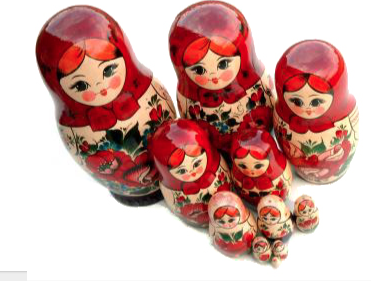 Small Nested dolls
